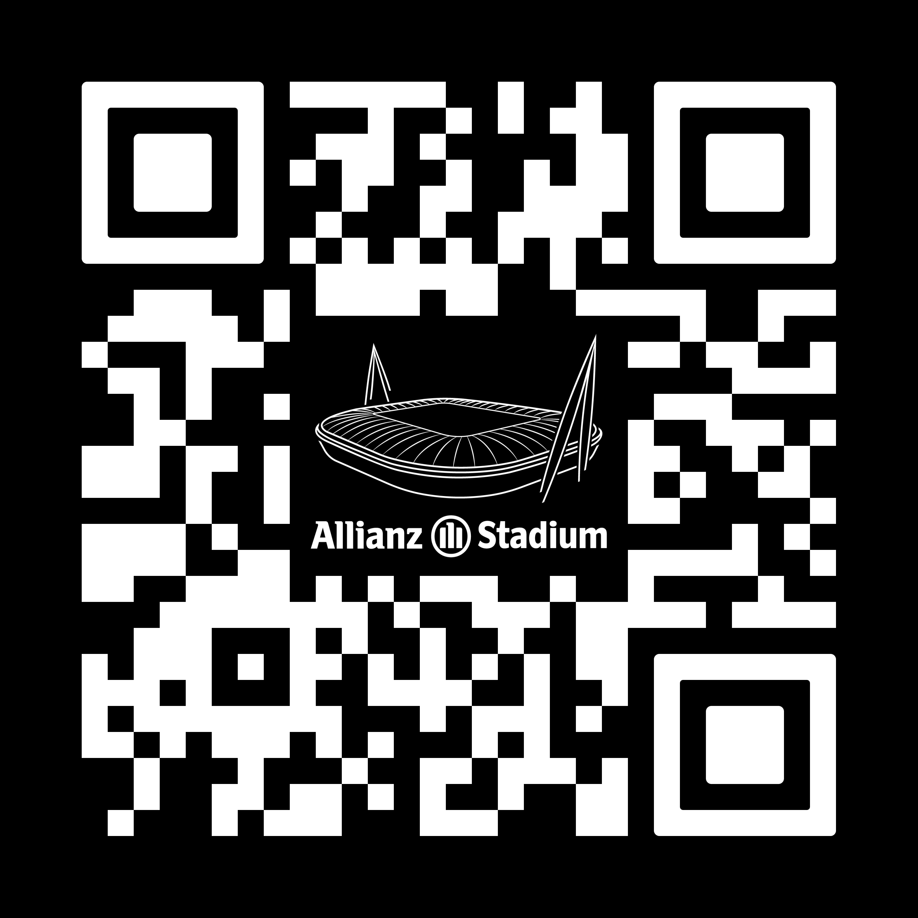 QR code to download the Allianz Stadium App from Google Play